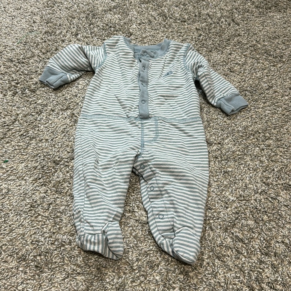 Roots Baby Striped One Piece Organic Cotton